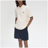 Fred Perry CREPE PIQUE ZIP NECK Bež | shoptok.hr