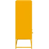  Visoka komoda boja senfa 68x39x111,5 cm od čelika | Eponuda.com