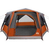  Kabinska šator za 7 osoba Siva i narančasta 400 x 350 x 212 cm | shoptok.hr