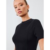 Sinsay Pletena mini haljina s dodatkom viskoze | shoptok.hr