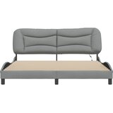  Okvir kreveta s LED-om bez madraca Hvar 180x200 cm od tkanine | shoptok.hr