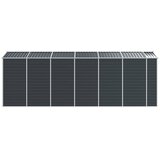  Vrtno spremište antracit 191x555x198 cm od pocinčanog čelika | shoptok.hr