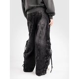 Vitriol Verona Tie Me Knot Kavbojke black | Shoptok.si
