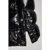 Marisse Short Quilted Black Jacket With A Hood | ePonuda.com