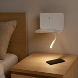 ONLI LED Fleksibilna lampica sa policom WIK LED/6,5W/230V + LED/3W bela | Eponuda.com