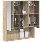  Kupaonski ormar s ogledalom Sonoma hrast 60 x 14.5 x 70 cm | shoptok.hr
