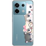  torbica silikonska print skin za xiaomi redmi note 13 pro 5G (eu) cats Cene