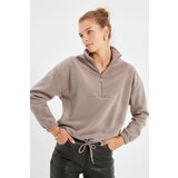 Trendyol Sweatshirt - Beige - Regular fit Cene