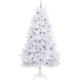  Umjetno božićno drvce Bijelo 138 x 138 x 300 cm PVC i metal | shoptok.hr