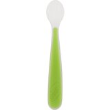 Chicco Soft Silicone žlička 6m+ Green 1 kos | Shoptok.si