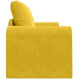  Krevet na razvlačenje Žuta 148 x 71 x 83 cm Baršun | shoptok.hr
