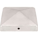 vidaXL Piramidni pokrovčki za stebričke 6 kosov kovina 101x101 mm | Shoptok.si