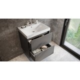 Germania Antracitno siva stenska omarica za pod umivalnik v mat dekorju 61x65 cm Bodera – | Shoptok.si