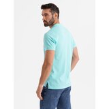 Ombre Cotton pique knit polo shirt - blue | shoptok.hr