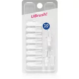 Herbadent UBrush! nadomestne medzobne ščetke 1,0 mm White 1 kos