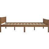  Okvir za krevet od masivne borovine smeđa boja meda 120x200 cm | shoptok.hr