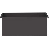  Vrtna posuda za sadnju s LED svjetlom 2 kom. Crna - Crna 40 x 100 x 40 cm 2 | shoptok.hr