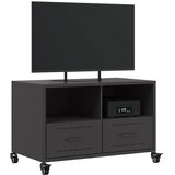 TV ormarić crni 68 x 39 x 43,5 cm čelik | Eponuda.ba