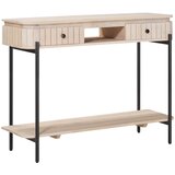  Ručni stol Bijela 100 x 30 x 76 cm Čvrsto drvo manga | shoptok.hr