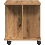 vidaXL TV ormarić s kotačićima Artisan hrast 80x40x45 cm izrađeno drvo | shoptok.hr