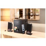 Microlab M700U Aktivni drven zvucnici 2.1 46W RMS(18W,2x14W) SD, USB, FM, daljinski, 3.5mm