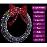  Vijenac s 150 LED svjetlima Šareni 120 cm Akril | shoptok.hr