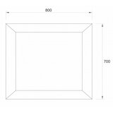 Copen Ogledalo CONCEPT 800x700 (C-06-03Z-B) | ePonuda.com