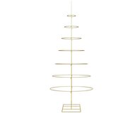 Metalna božićna jelka Zlatno 209 cm Čelik s praškastim premazom | shoptok.hr