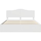  Krevetna konstrukcija Bijelo 180 x 200 cm Čvrsto borovo drvo | shoptok.hr