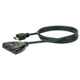 SCHWAIGER HDMI-preklopno stikalo (Dolžina kabla: 0,7 m, 2 HDMI vtičnici) Cene