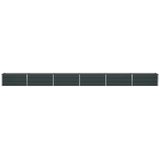  Cvetlično korito Antracit 580 x 50 x 45 cm Cinkana jeklena, (5000207756) | Shoptok.si