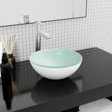  Umivaonik od kaljenog stakla 30x12 cm bijeli | shoptok.hr