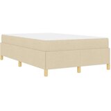  Postelja z vzmetnico Bela in smetana 120 x 190 cm Poliester, (5000126782) | Shoptok.si