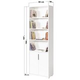 Hanah home Polica za knjige Evm 8104 | Eponuda.com
