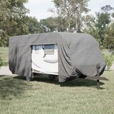 vidaXL Prevleka za prikolico siva 732x250x220 cm netkana tkanina | Shoptok.si