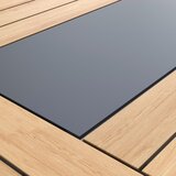 Ambia Garden vrtna garnitura teakholz aluminij, nerjaveče jeklo temno siva temno siva | Shoptok.si