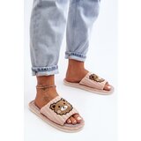 Boto Women's Beige Slippers with Bear Demare | shoptok.hr