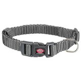 Trixie Dog ovratnica za pse Premium S-M 30-45 cm/15 mm siva Cene