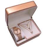 lavender, poklon set, ručni sat i ogrlica, roze zlatna ( 505054 ) Cene
