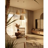  MAXLIGHT P0582 - Visilica na sajli POT 1xE27/15W/230V Ø 30 cm, bež | Eponuda.com