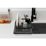 Umbra Crni željezan ocjeđivač za posuđe 37x29 cm Sinkin – | shoptok.hr