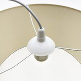 Luster na sajli SIRJA PLISADO 1xE27/15W/230V prečnik 35 cm krem | Eponuda.com