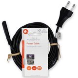 Nedis CEGL11040BK30 Kabl za napajanje, Euro muški, IEC-320-C7, Niklovani, 3m detelina kabl Cene