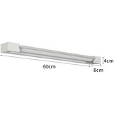  Brilagi-LED Kupatilsko osvetljenje za ogledalo AQUA LINE LED/18W/230V 60 cm IP44 mat hrom | Eponuda.com