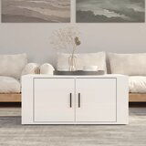 The Living Store Klubska mizica visok sijaj bela 80x50x36 cm inženirski les - Klubska Mizica, (21573817) | Shoptok.si