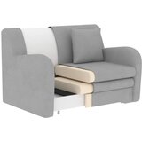 ELTAP Bijela sklopiva/s prostorom za odlaganje sofa od bouclé tkanine 130 cm Ario – | shoptok.hr