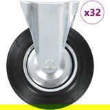 vidaXL Fiksna kolesa 32 kosov 200 mm, (21415152) | Shoptok.si