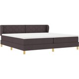  s opruga kutije Tamno smeđa 200 x 200 cm tkanina | shoptok.hr