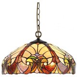  Prezent 1700 - Luster na lancu TIFFANY XX 2xE27/60W/230V, prečnik 40 cm | Eponuda.com
