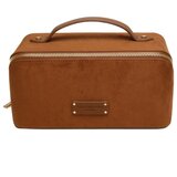 Fancy Metal Goods Ltd Alice Wheeler - Neseser - Suede Kensington, Train, Fudge | Eponuda.com